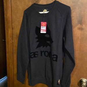Official Roma black out sweatshirt size L NWT